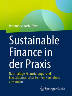 cover image of Sustainable Finance in der Praxis